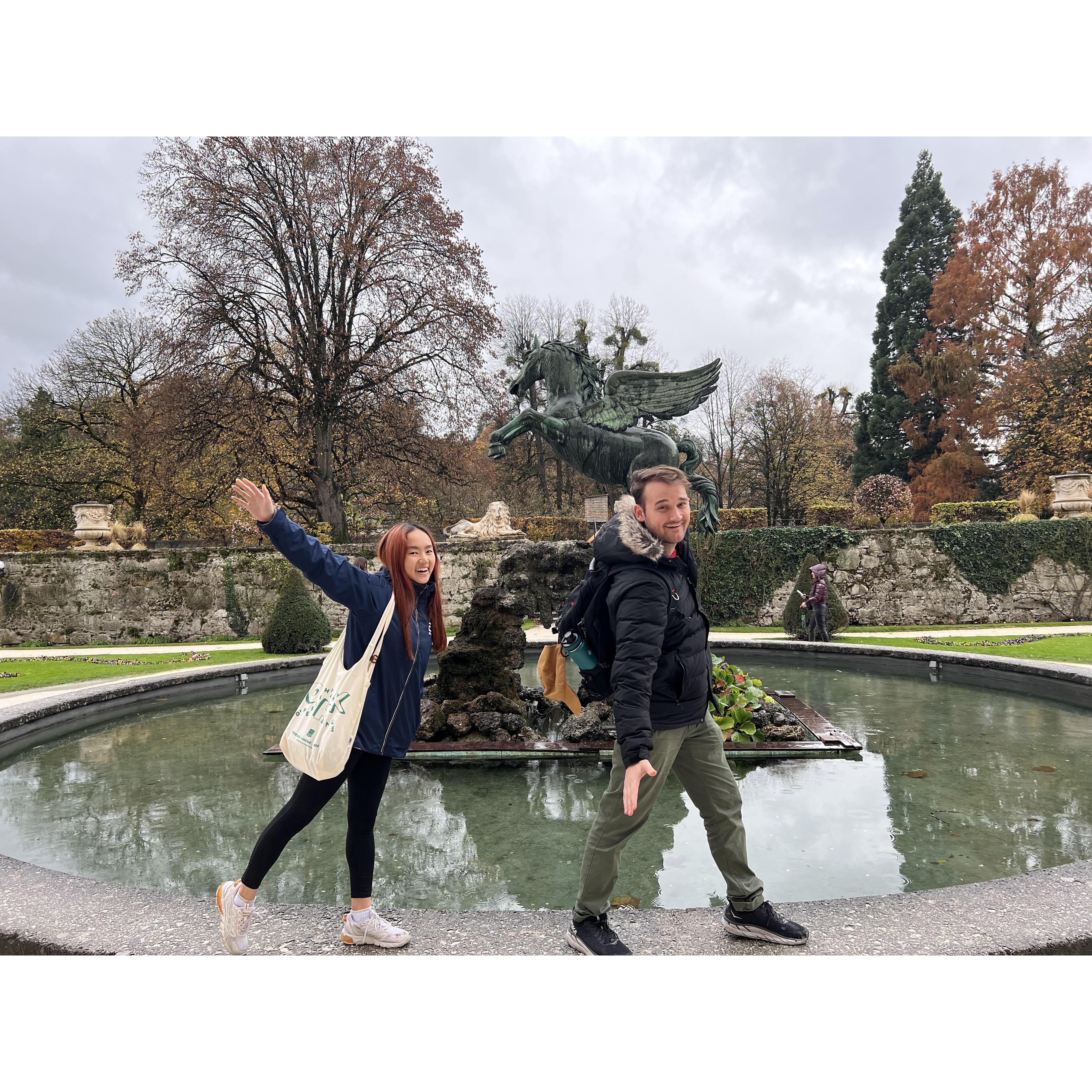 On this trip to Austria Kristie introduced Zach to The Sound of Music
