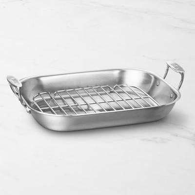 All-Clad Stainless-Steel Flared Roasting Pans