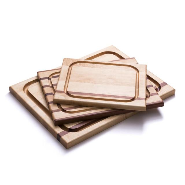 Soundview Millworks - Carving Board Three Piece Set (Single Stripe/No Engraving)