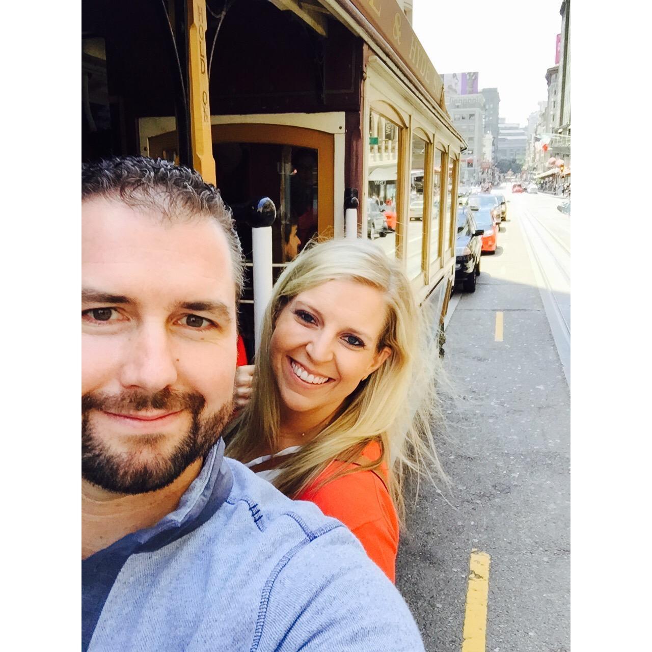 Our first trip together to San Francisco, CA!
