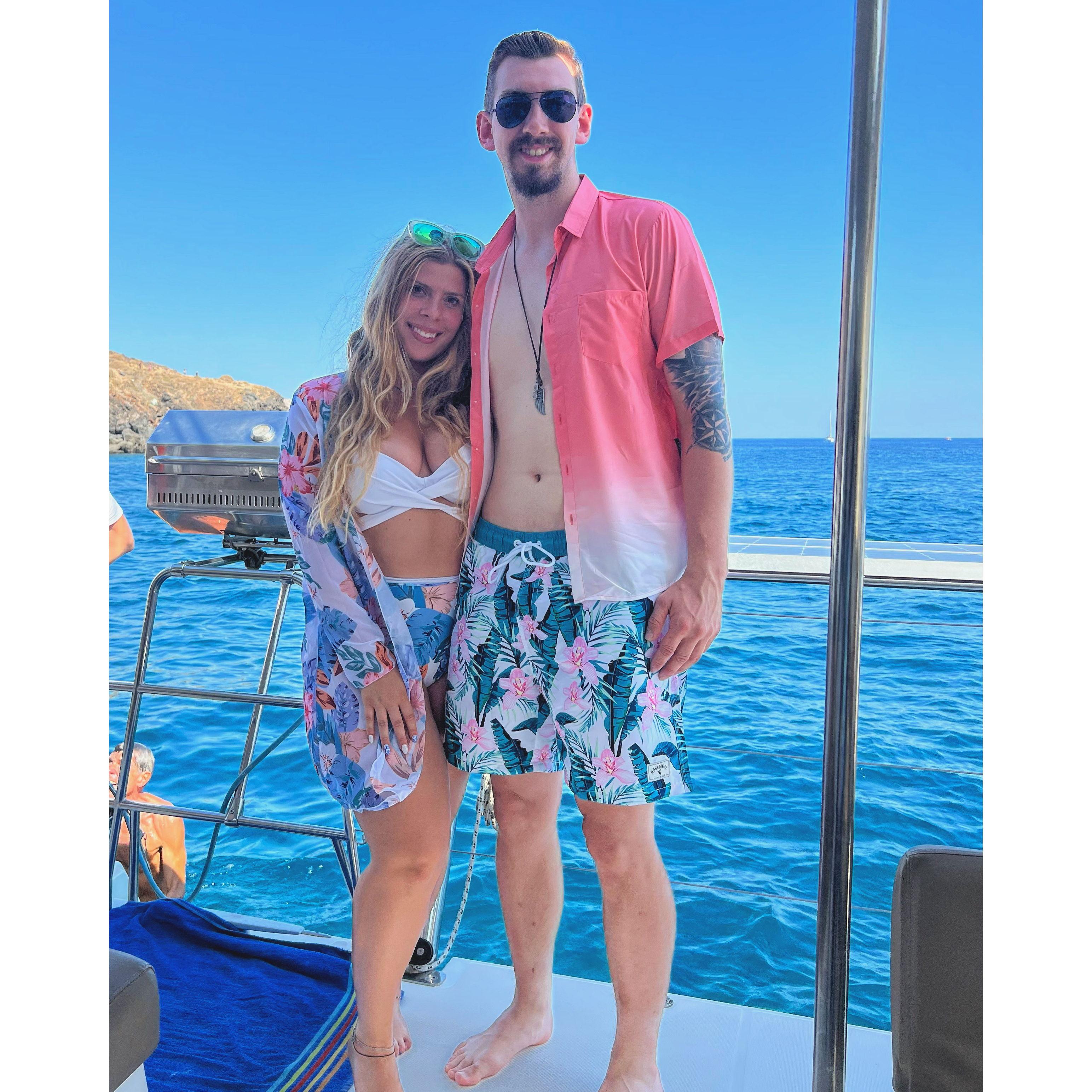 Santorini Catamaran Ride