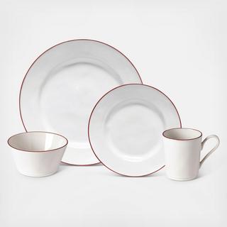 Beja 4-Piece Place Setting with Cereal Bowl and Mug, Service for 1