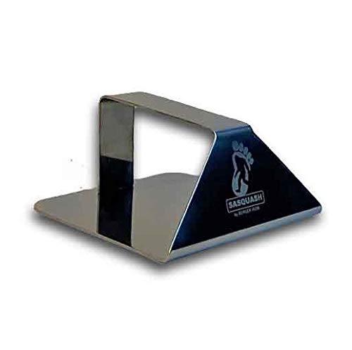 The Sasquash | Professional Grade Burger Smasher | Pan-Sized Stainless Steel Non Stick Smashed Burger Press for Ultimate Crust and Sear
