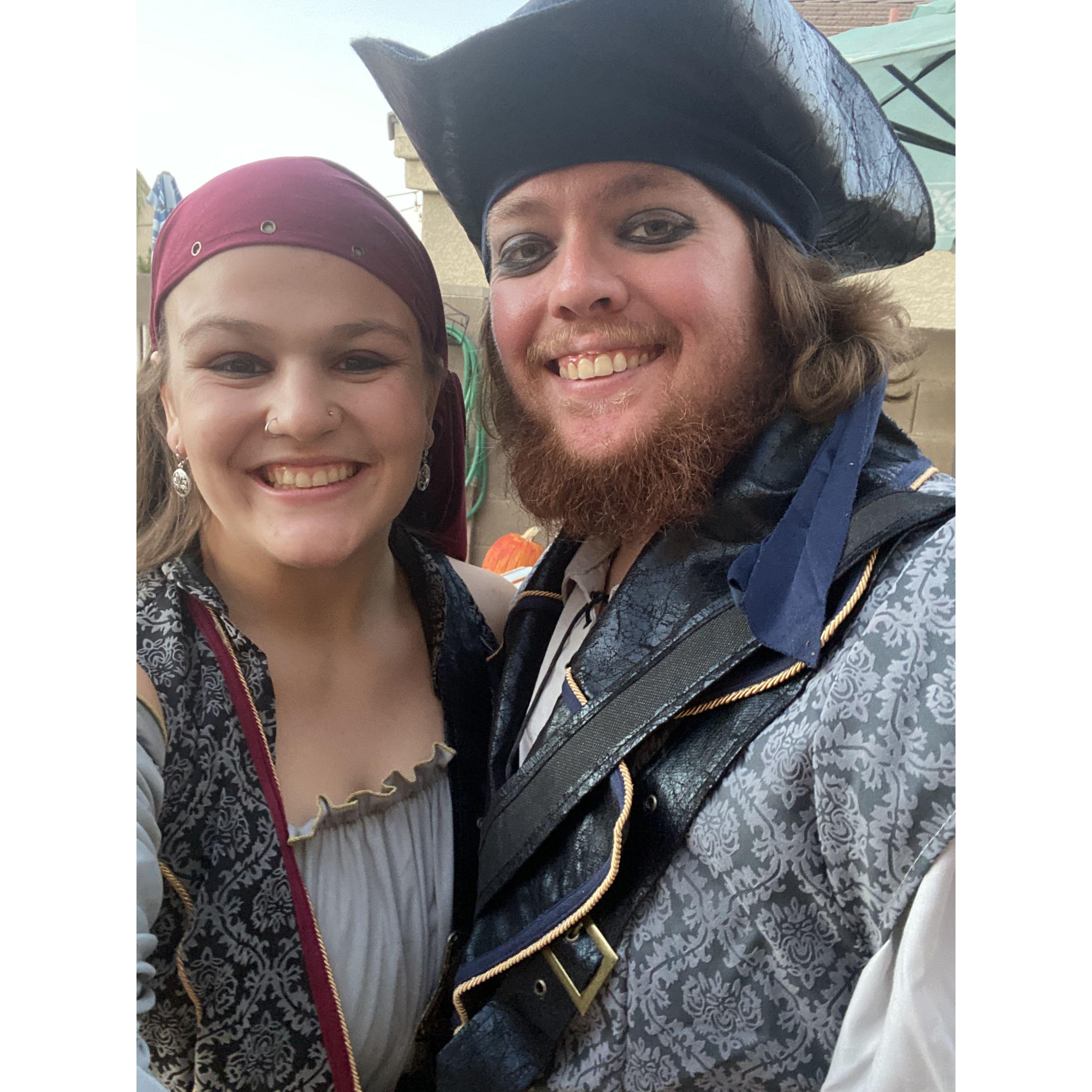 Our first Halloween together!