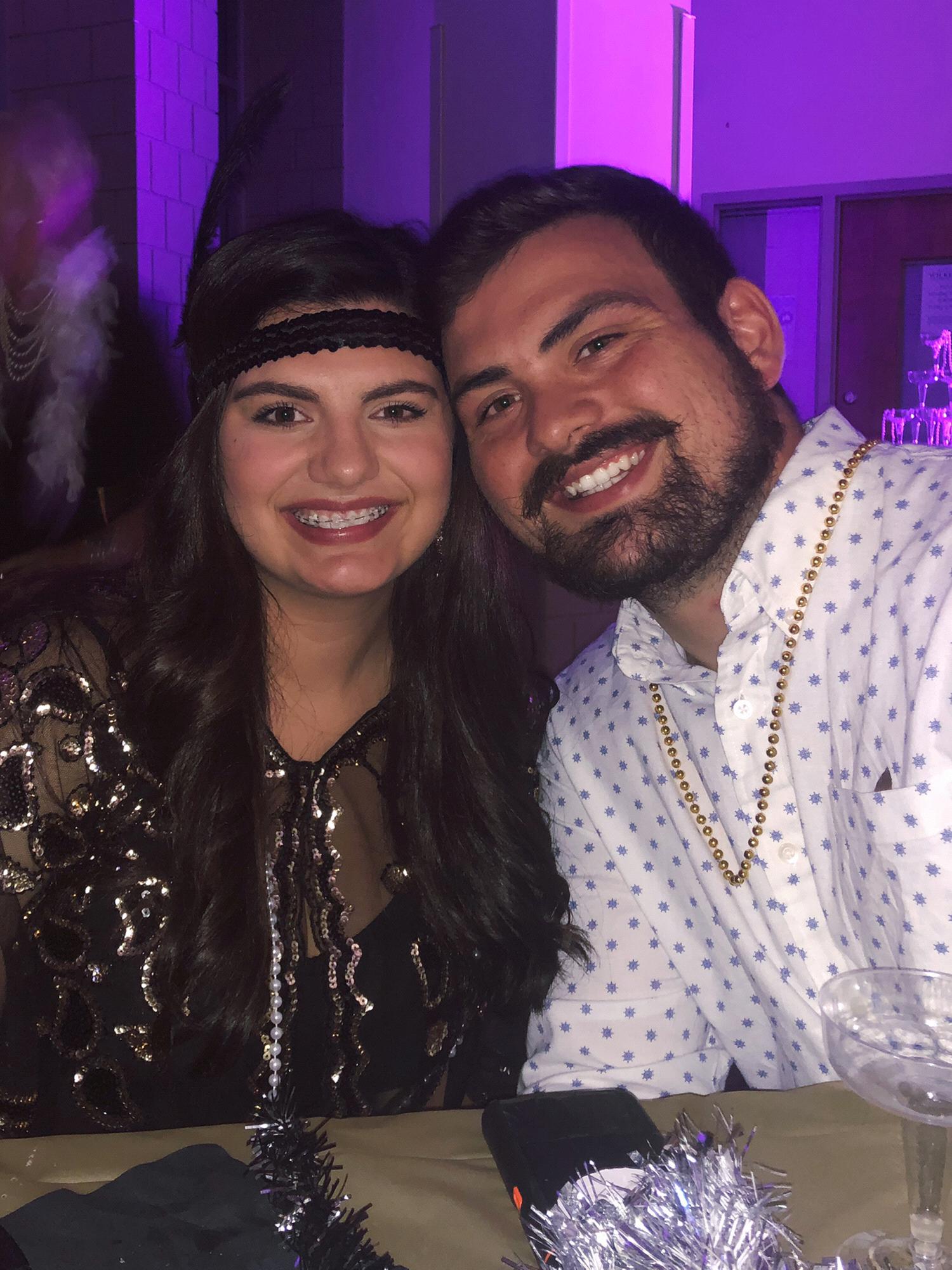 Celebrating Lynn and Denise's surprise 50th birthday party, Gatsby style -2019