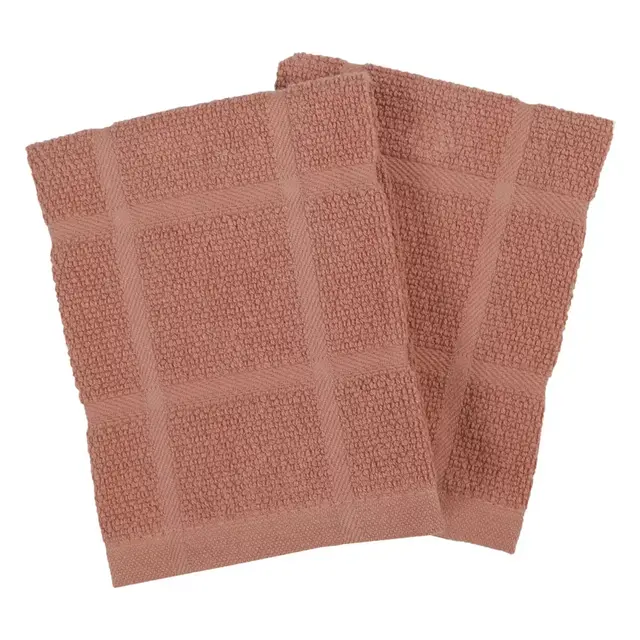 Our Table™ Solid Dish Cloths in Rust (Set of 2)