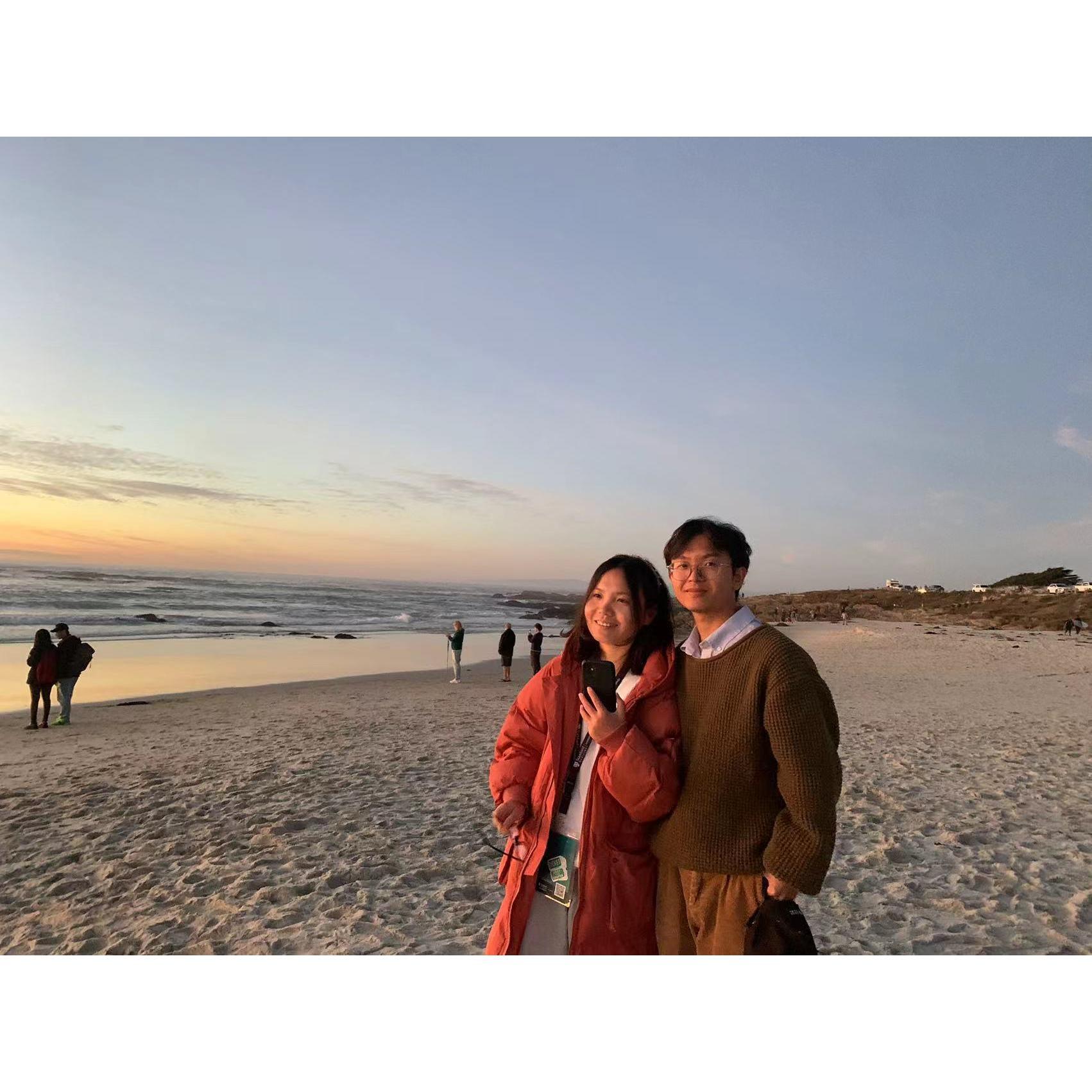 First time attending 2023 Stanford Immune Retreat at Asilomar together!