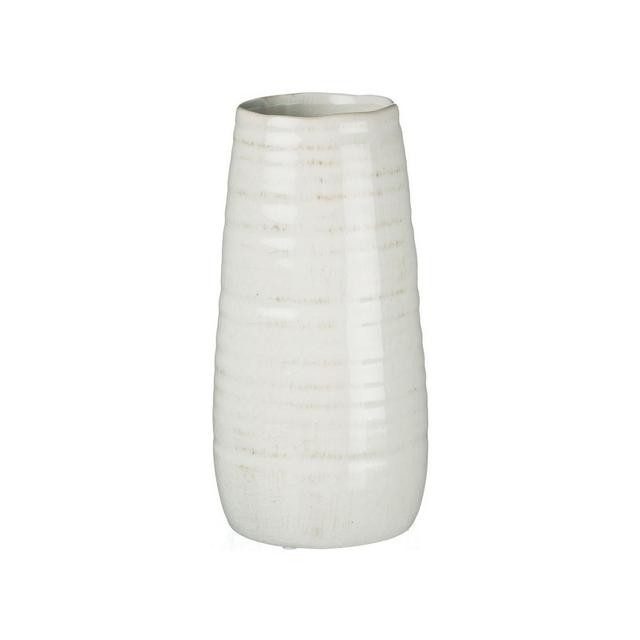 Sullivans Tall Ceramic Vase 11.5"H Off-White