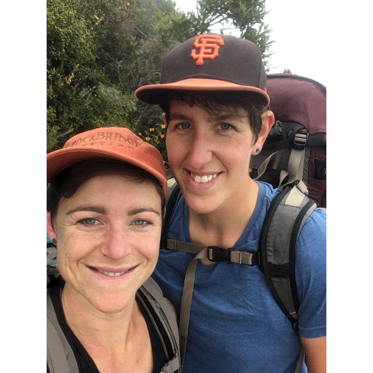 Backpacking in Big Sur, CA