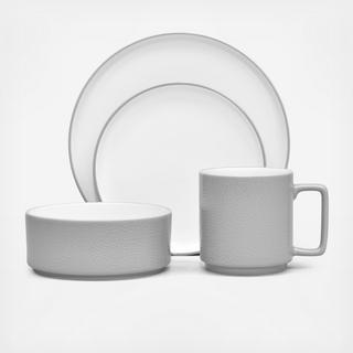 ColorTex Stone 4-Piece Place Setting, Service for 1