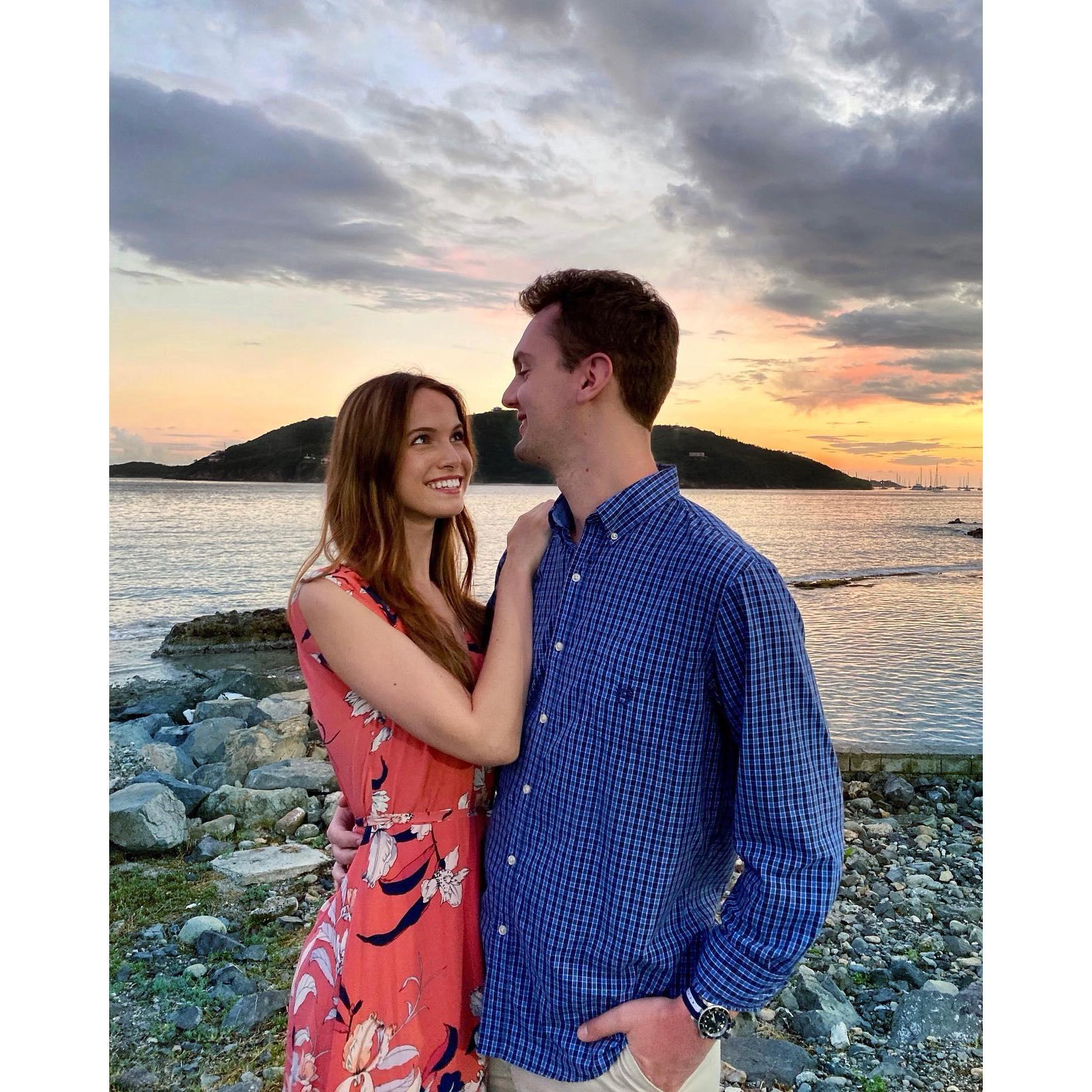 Our first trip to St. Thomas together