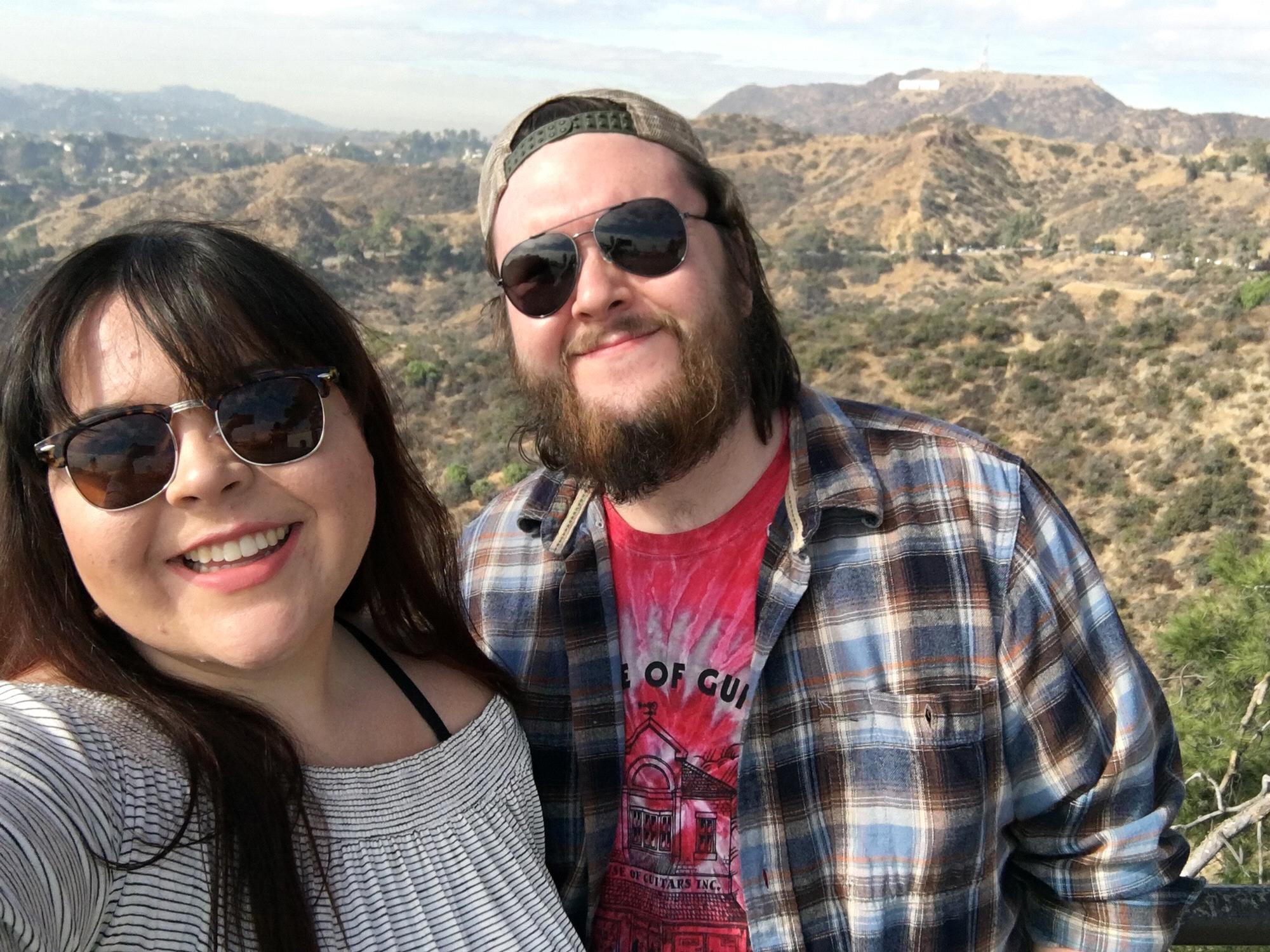 Our first visit to LA together