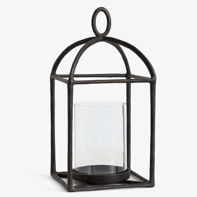 Fallon Outdoor Lantern, Bronze, Small 19"