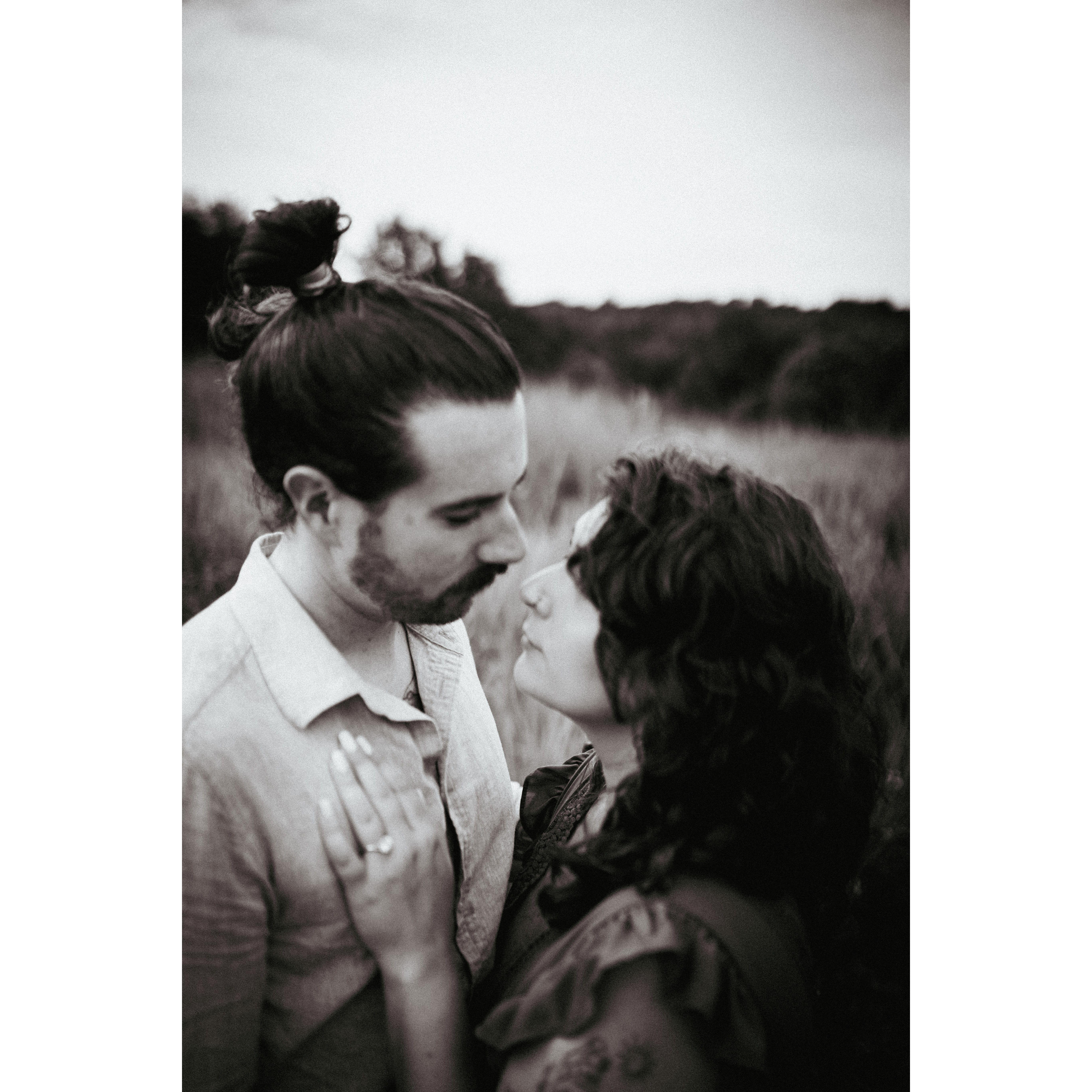 Engagement photos in Clemson, SC