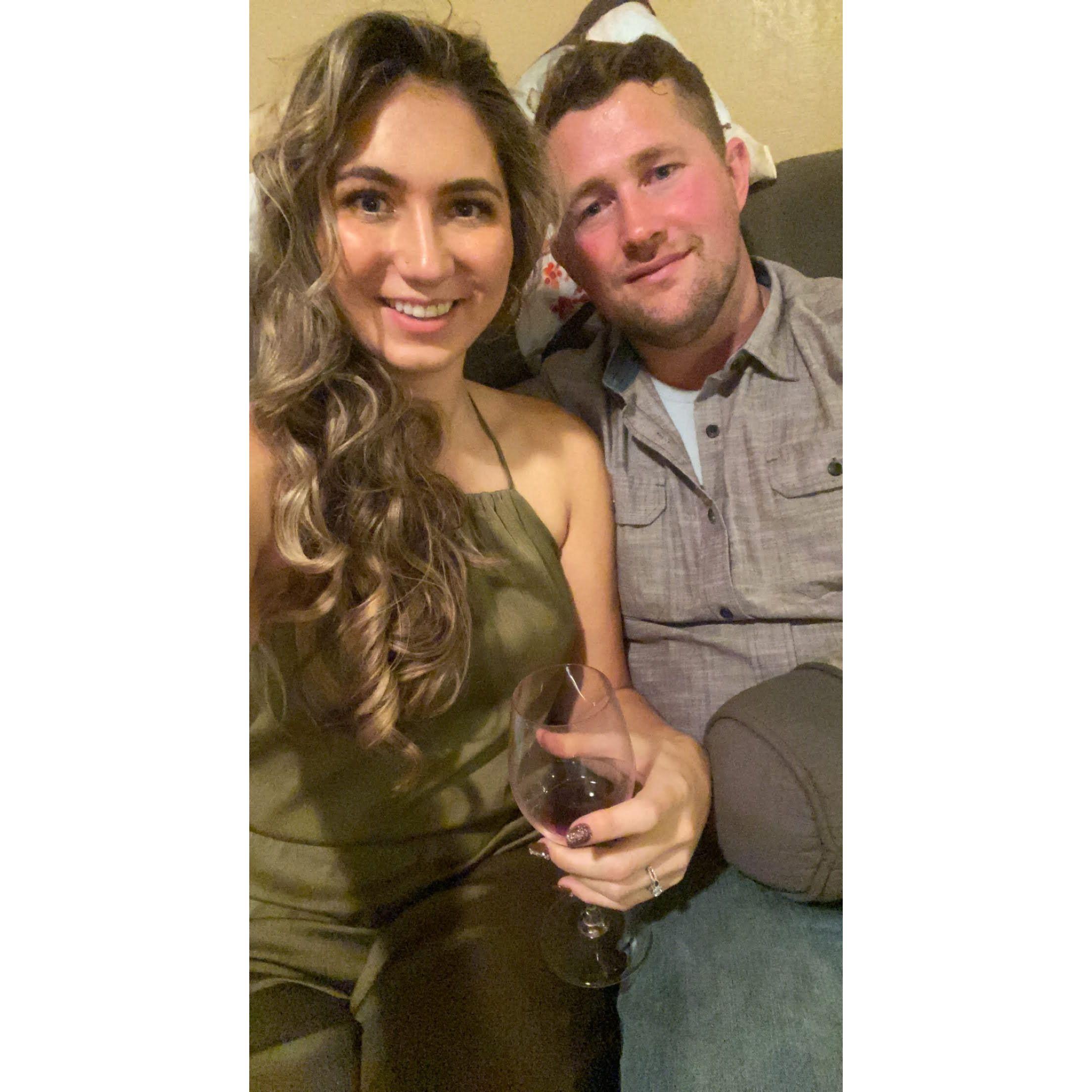First picture together on Thanksgiving 2021