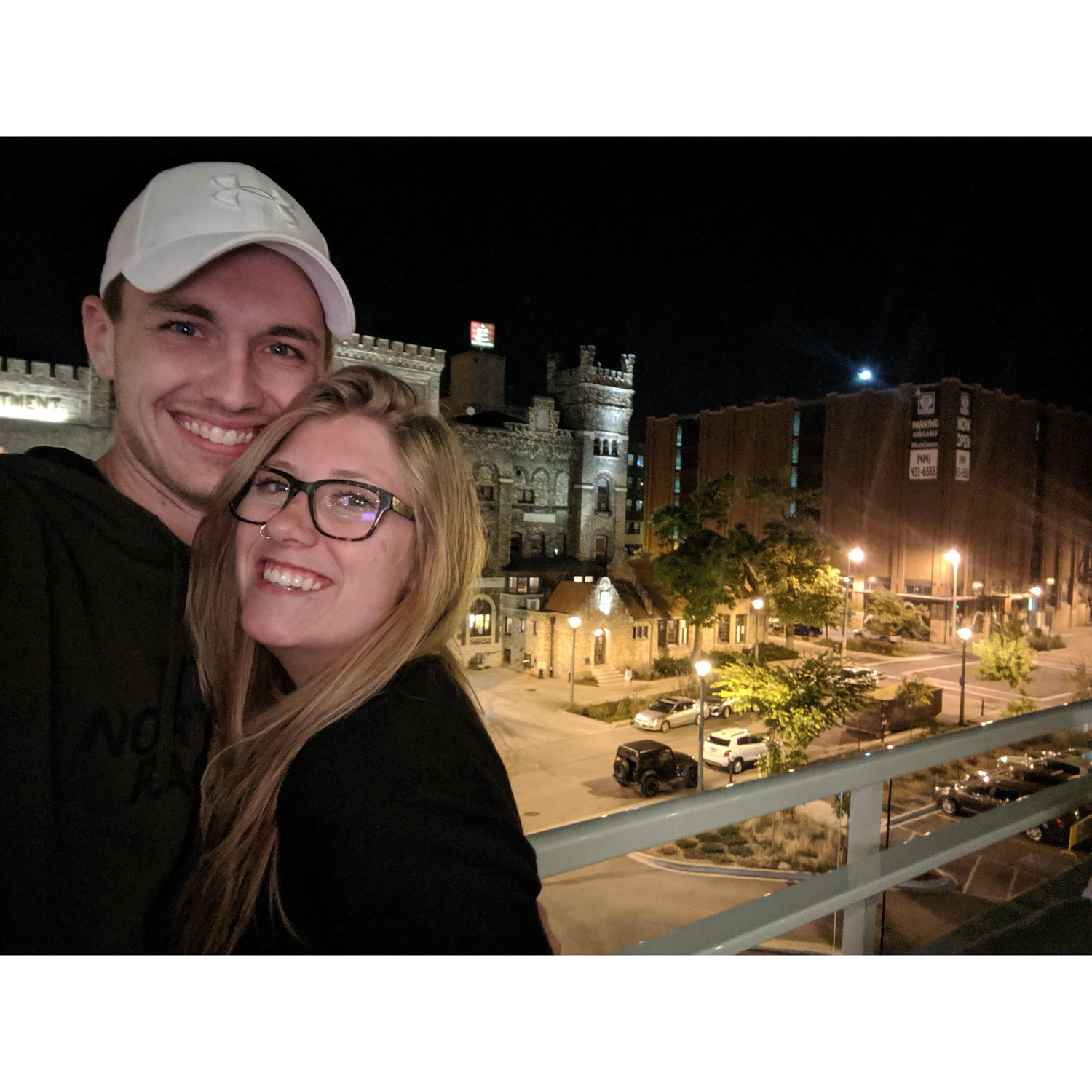 Our first date in Milwaukee--T'mone saved that weekend from being a trainwreck