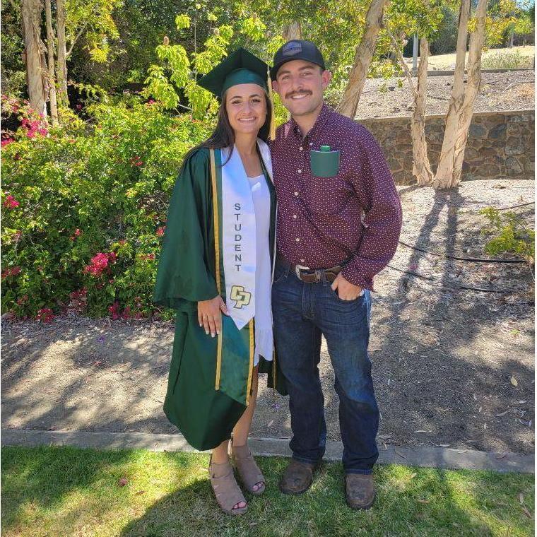 Julia's Cal Poly graduation 2022