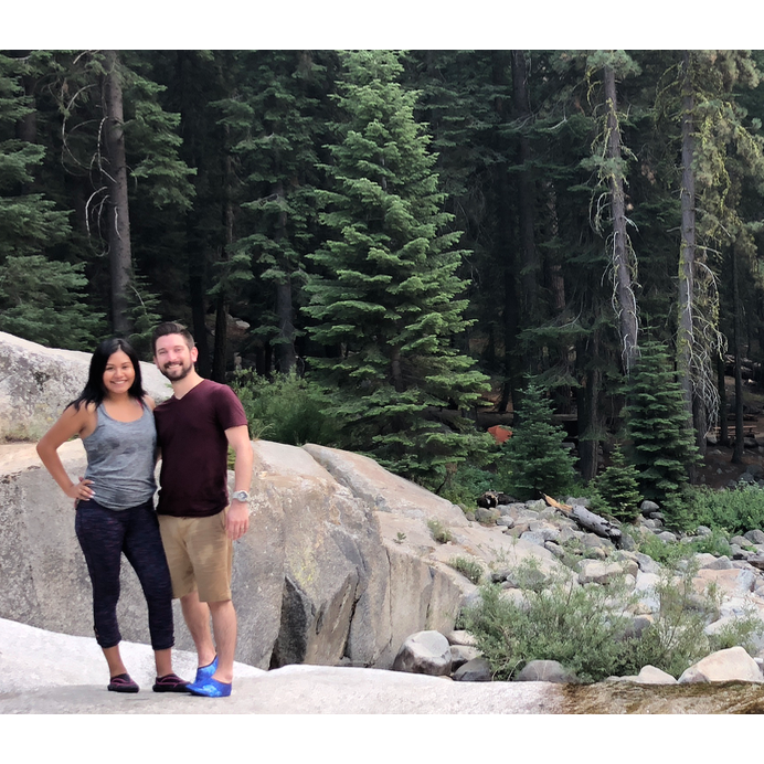 We snapped a photo at Kings Canyon.