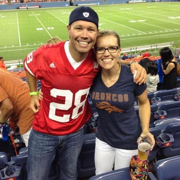 Bart & Lisa - Mile High Stadium - Broncos Game- Denver, Colorado 2013