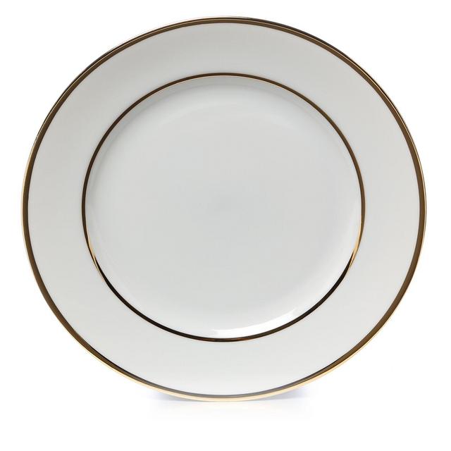 Gold Double Line 7.5" Appetizer Plate