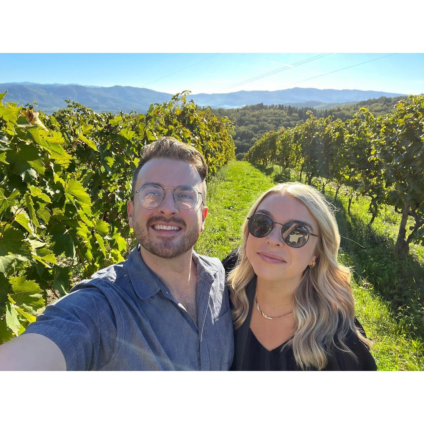 Wine tasting tour through Tuscany