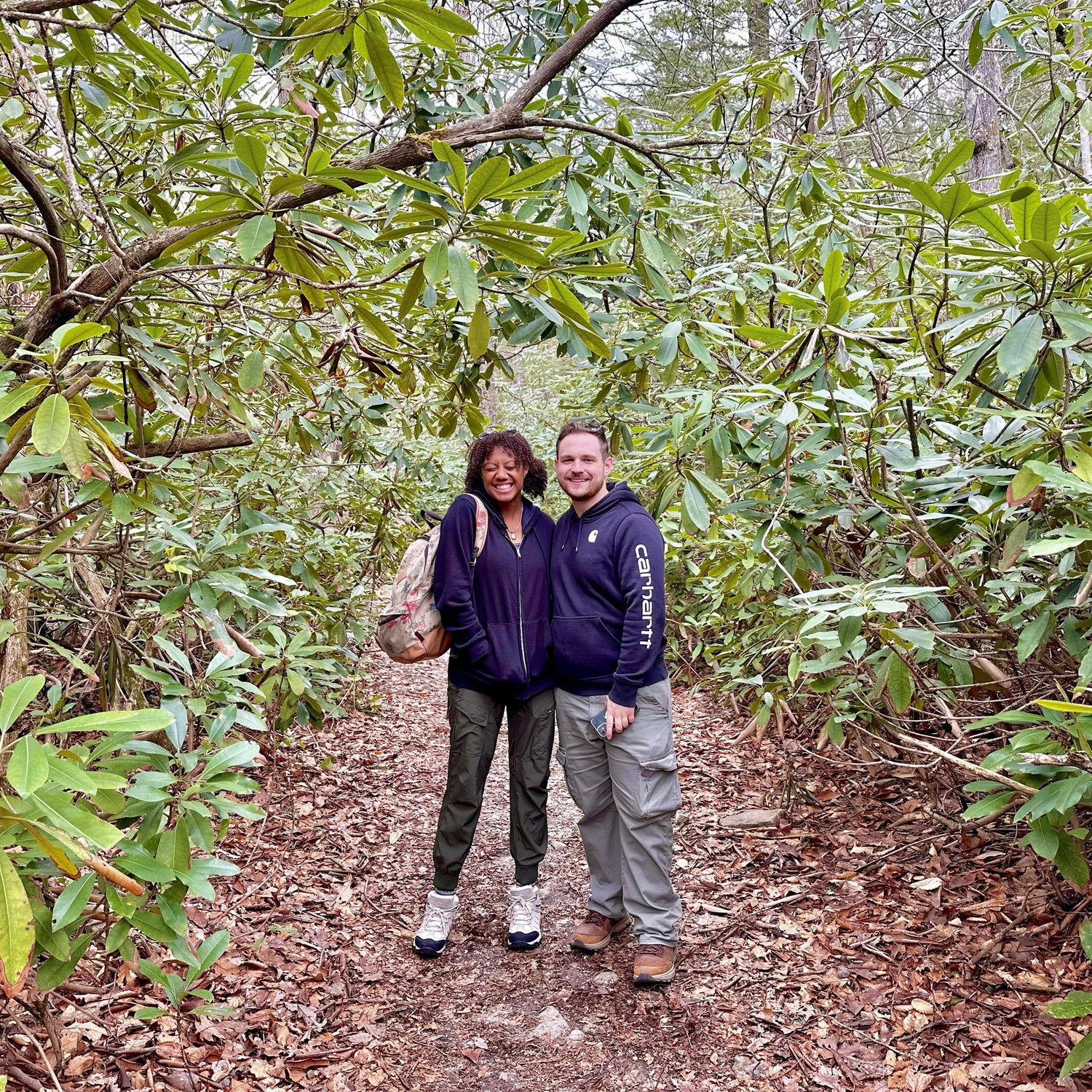 First and last time hiking