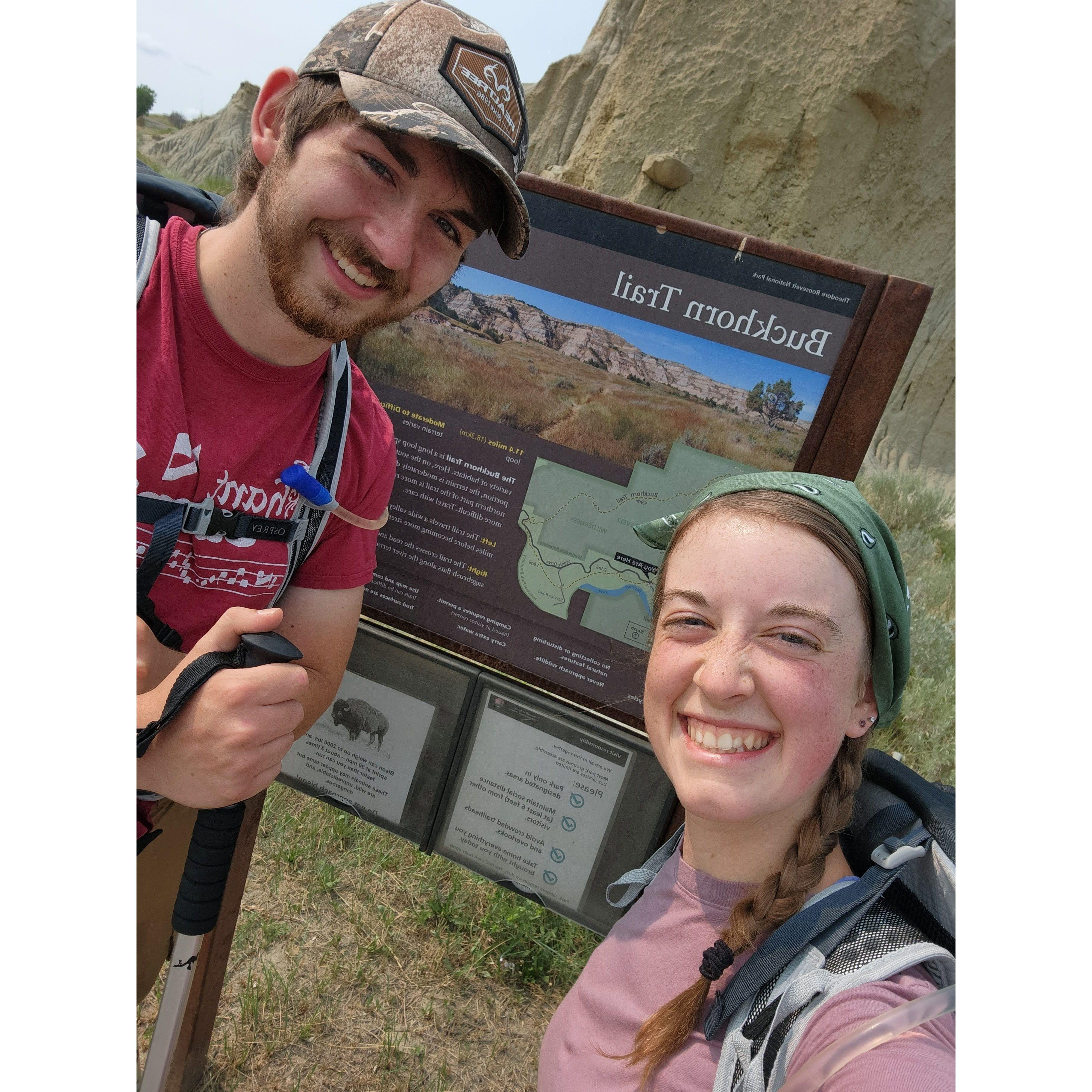 First backpacking adventure together!