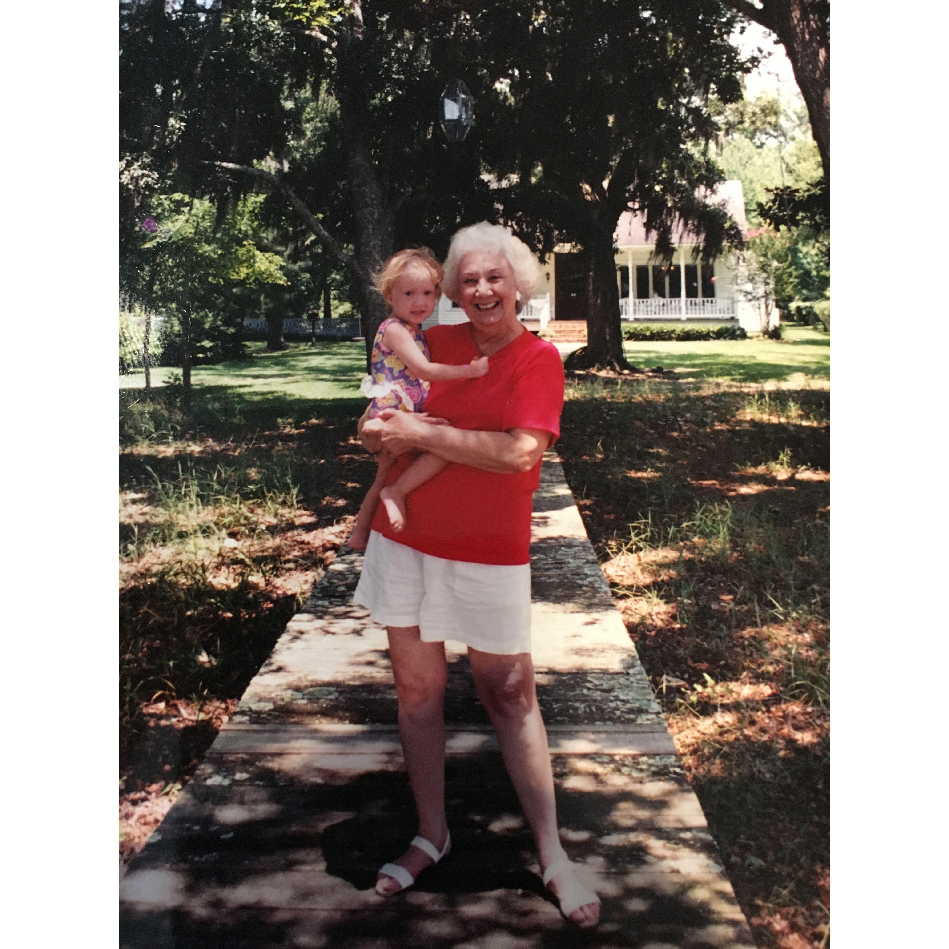 Lauren and her Gramdma Mary