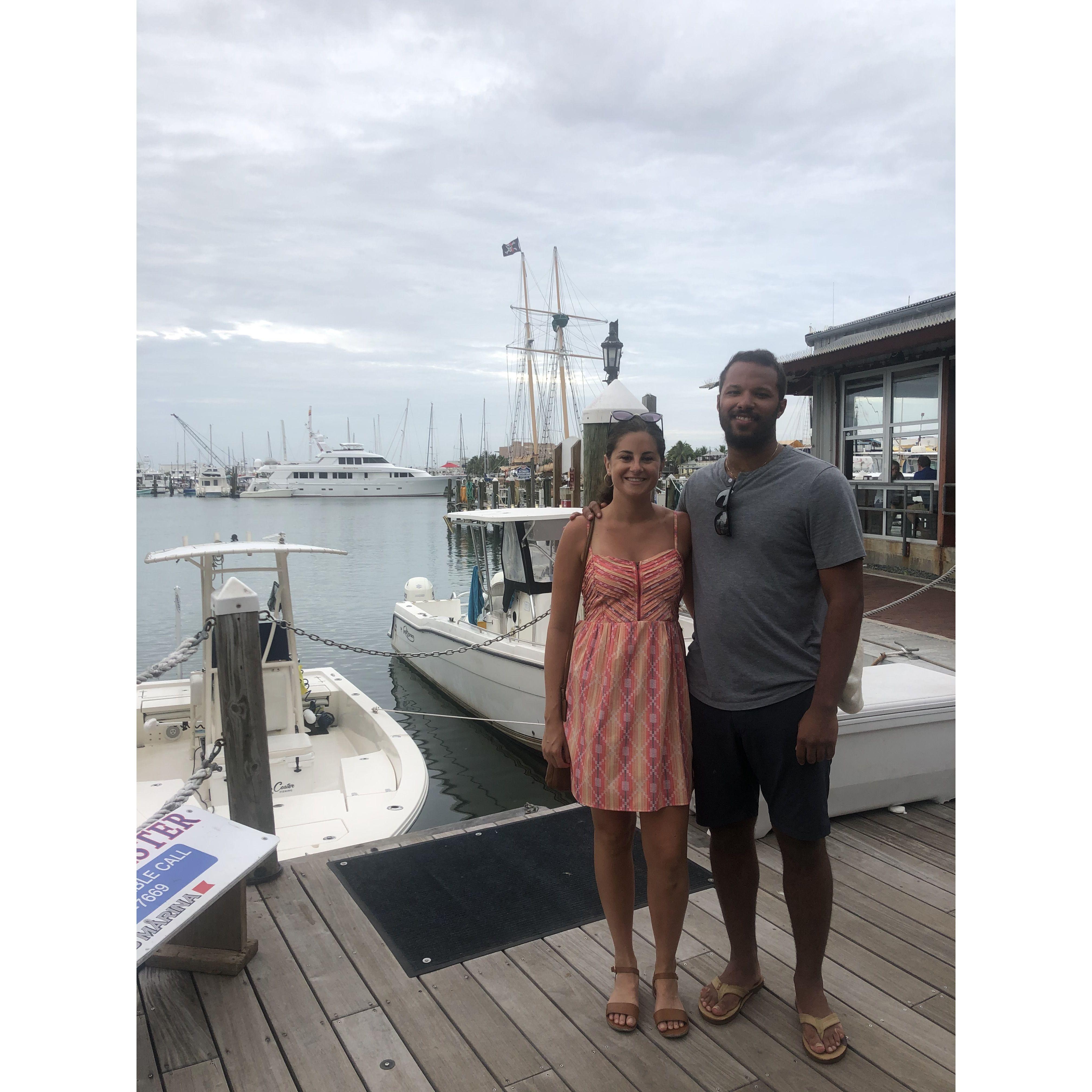 Garrett's "first" sunburn