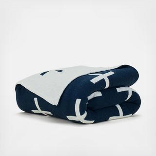 Cross Knit Throw