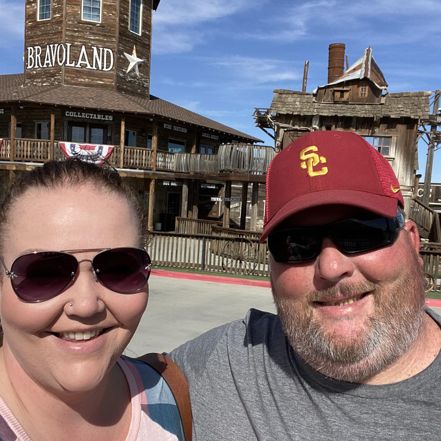 Stopped at Bravoland off of I5 on a trip down to Taft. 🐴
