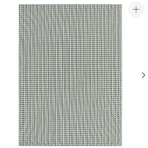 Olive Green Crane Rug | Chilewich