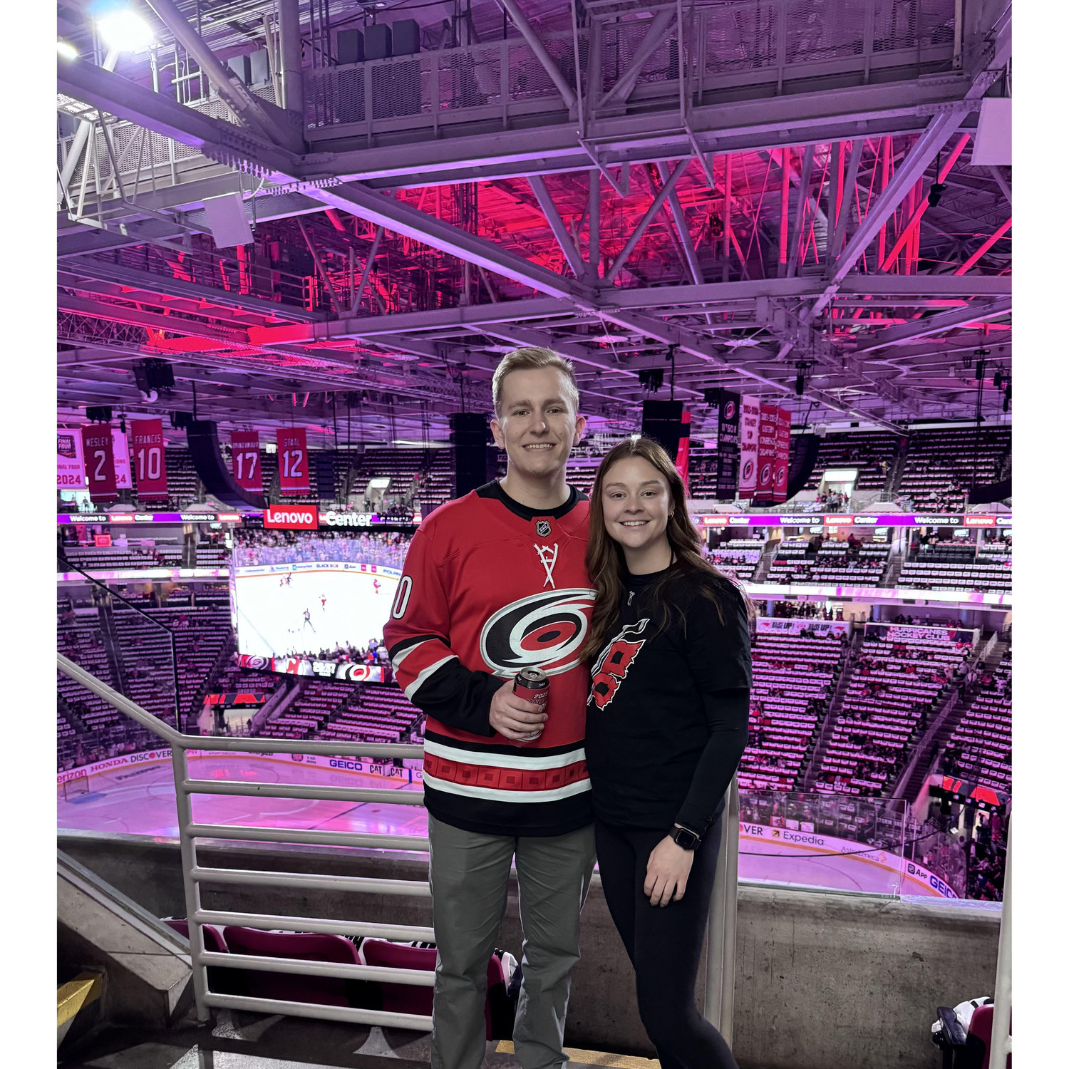 Our first playoff game
Raleigh, NC
