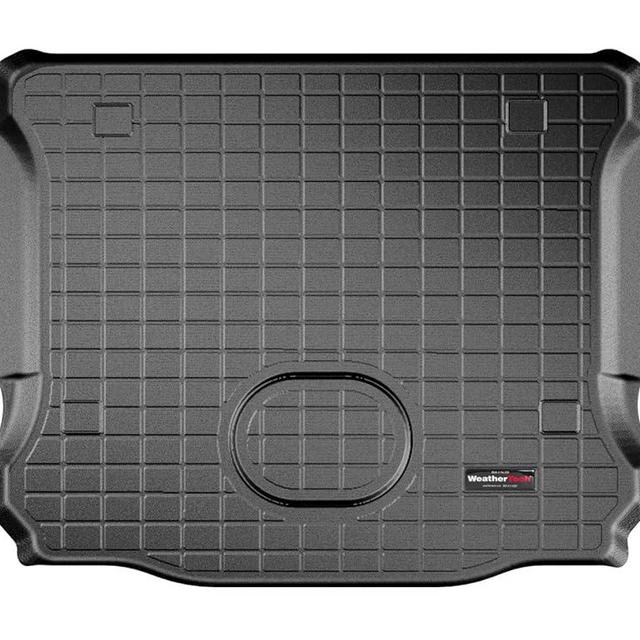 WeatherTech Cargo Trunk Liner for Jeep Wrangler JK Unlimited 4-Door, Wrangler Unlimited 4-Door - Behind 2nd Row (40745) Black