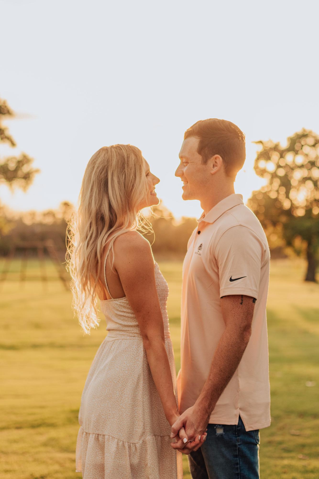 Houston Oaks Engagement Shoot