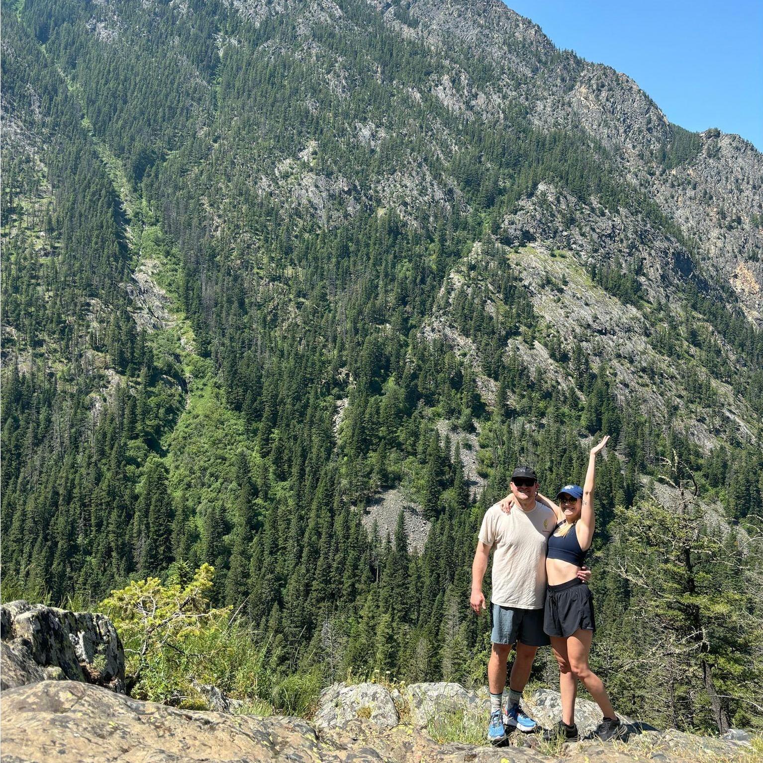 Hiking in Montana