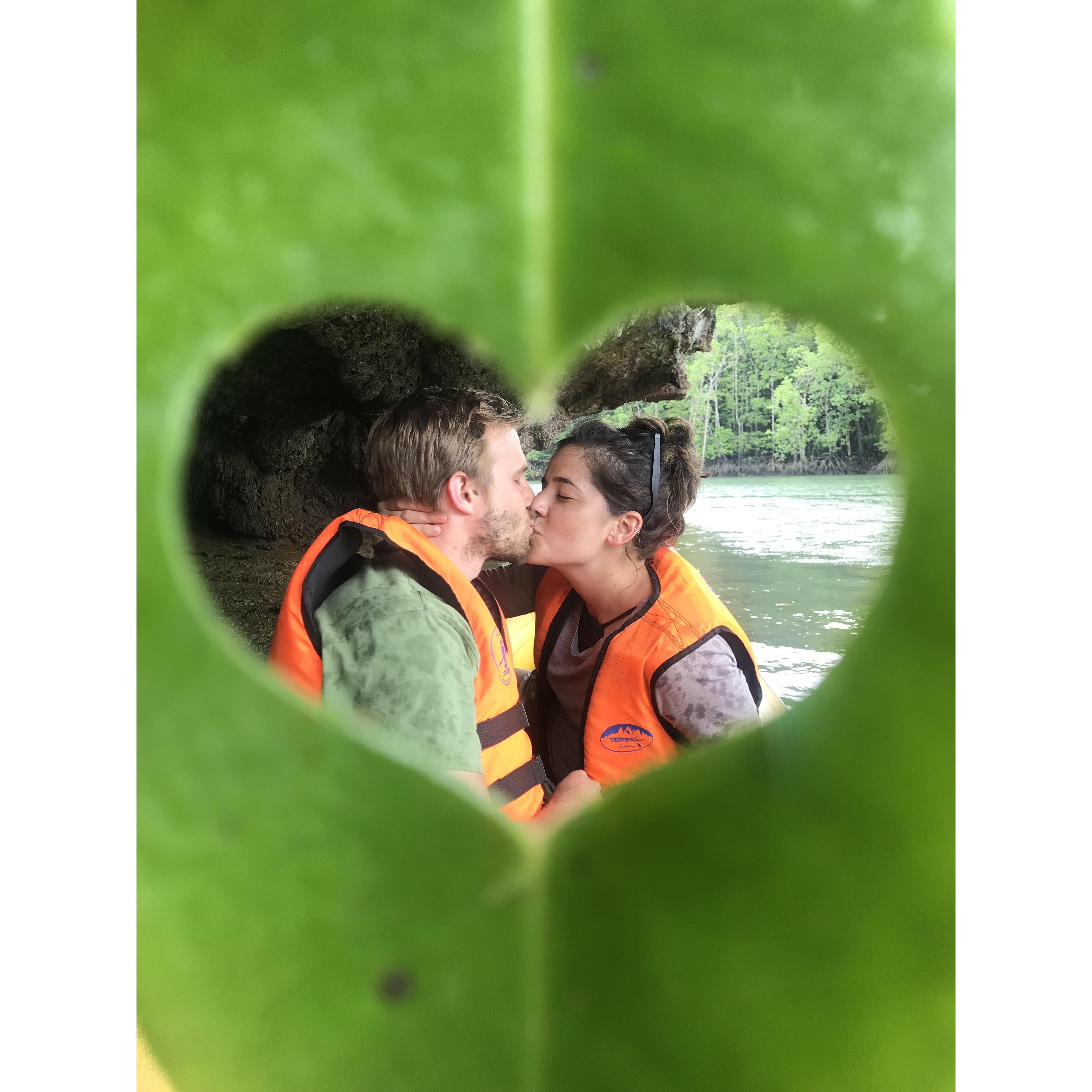 The most touristy photo ever contrived, "James Bond Island", Thailand