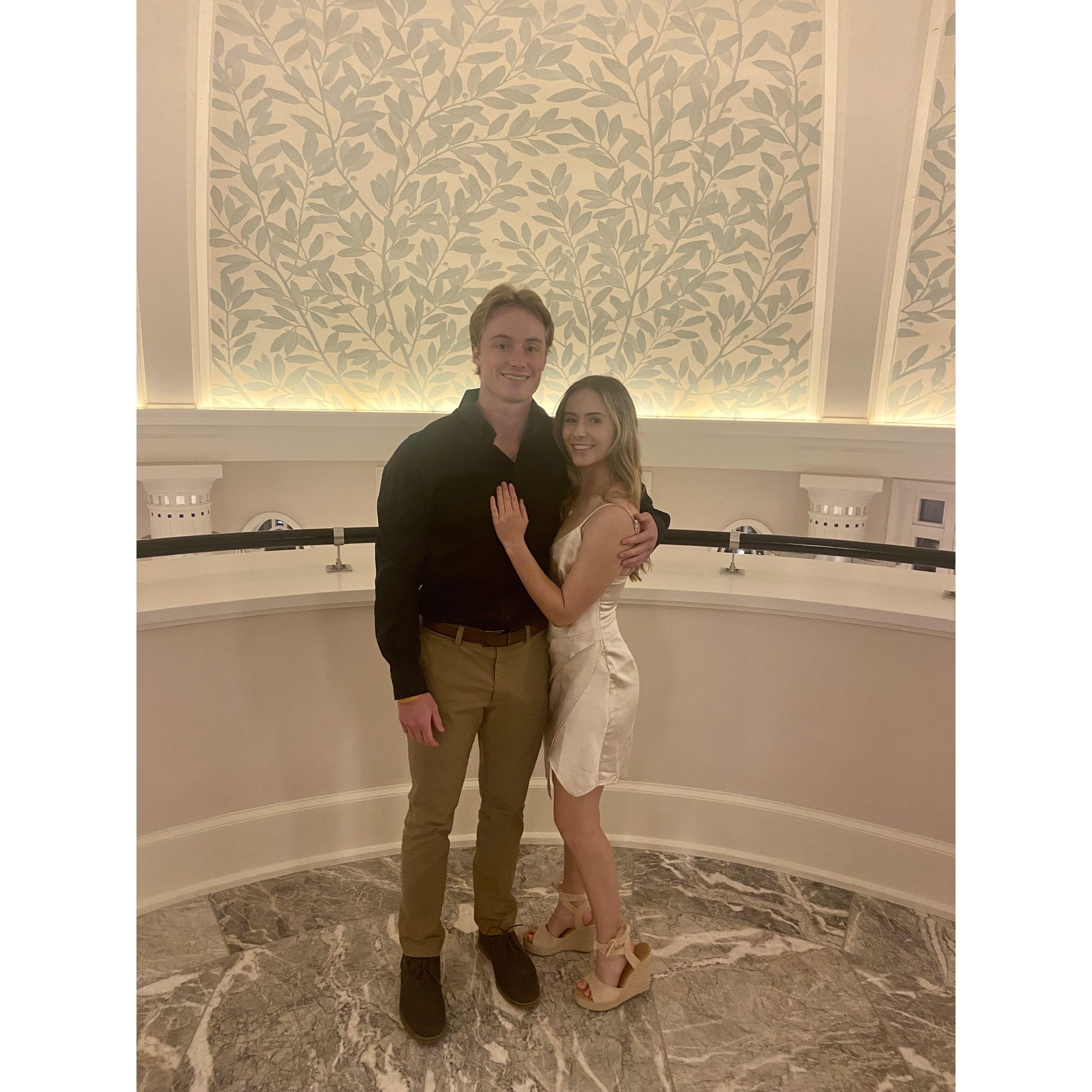 Hobie's first trip to the ballet, all he could say about the experience was that it was interesting! But, he takes Taylor when she wants to go!