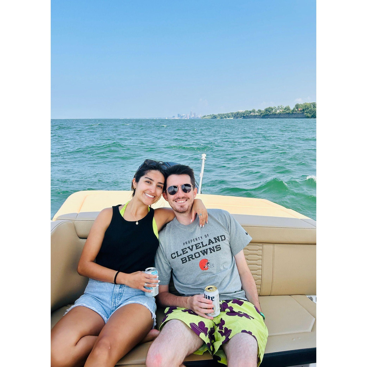 Boat rides with family in Cleveland, OH - 7/24/23