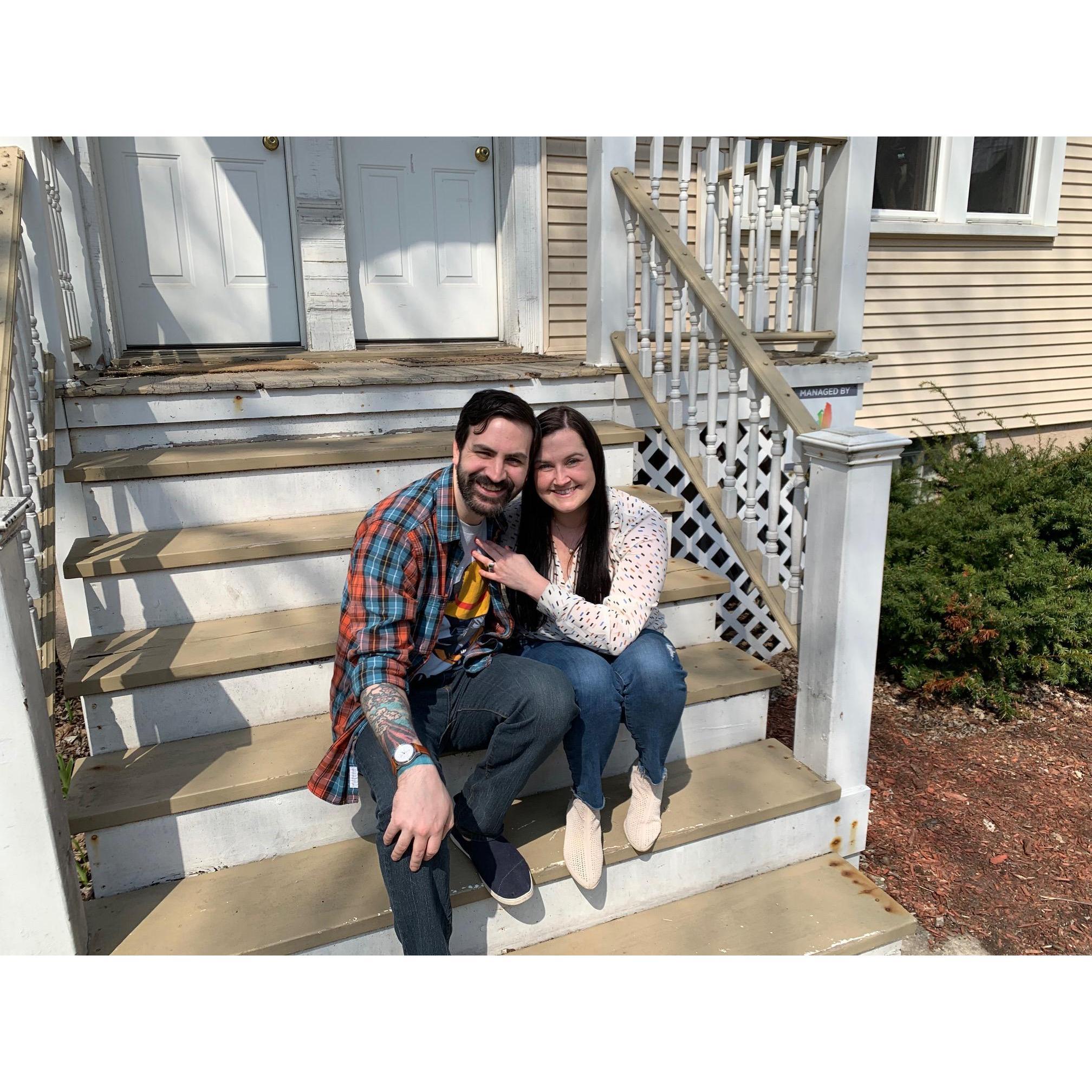 Surprising engagement day!