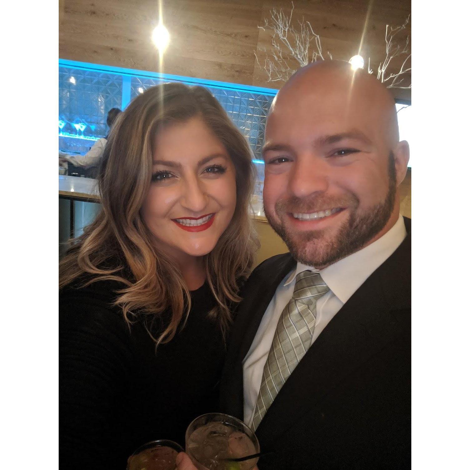 Enjoying being freshly engaged!