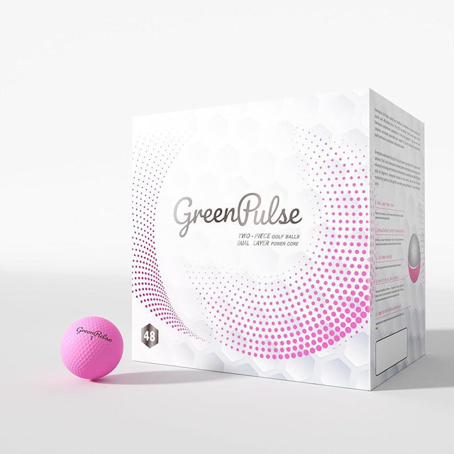 GREENPULSE Drive+ Distance Golf Balls – 2-Piece, Soft Feel with Low Spin Design for Maximum Distance