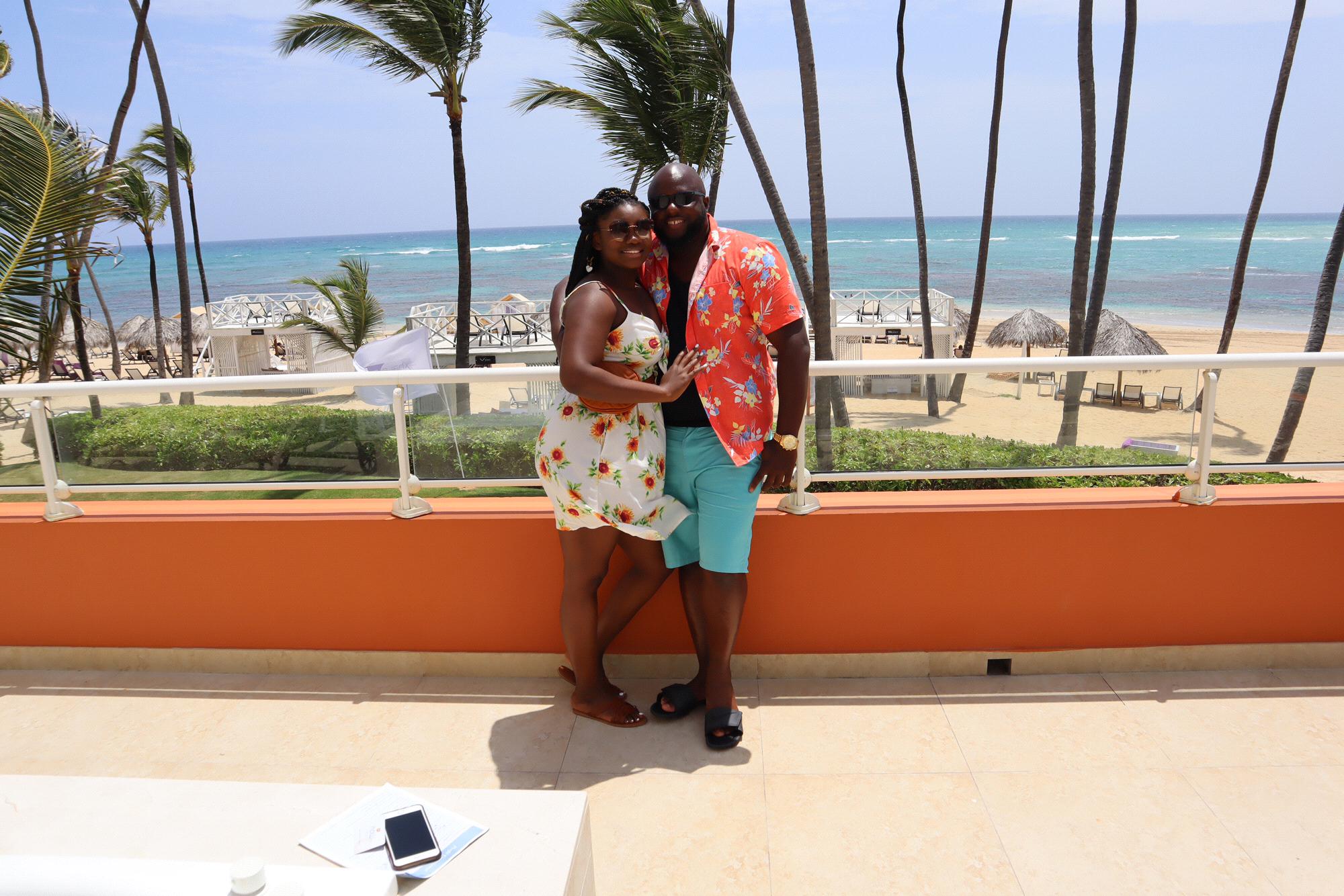 Enjoying our vacation in Punta Cana!