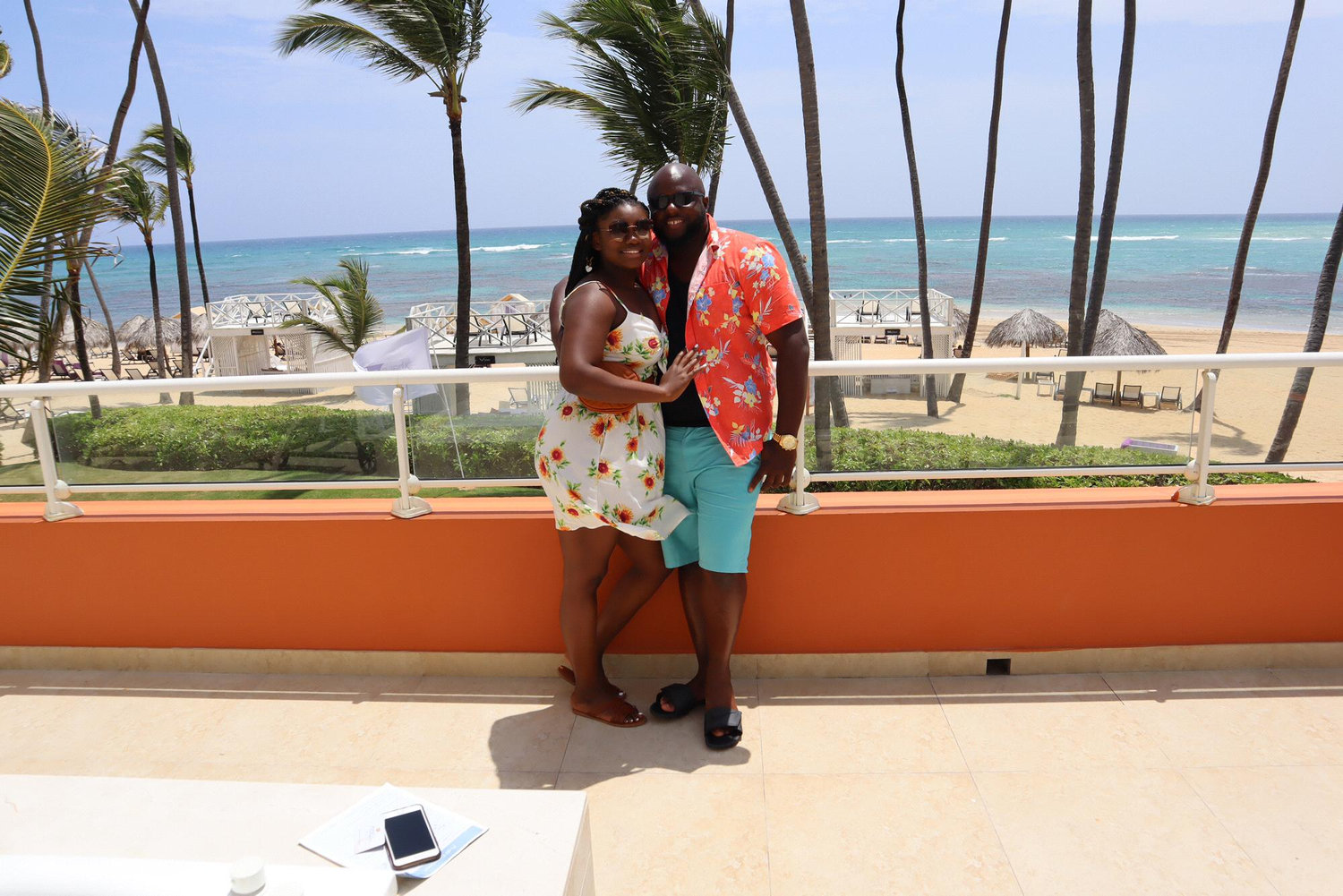 Enjoying our vacation in Punta Cana!