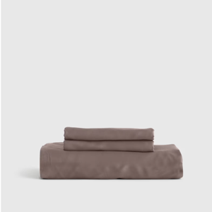 Bamboo Fitted Sheet Set in Stone
