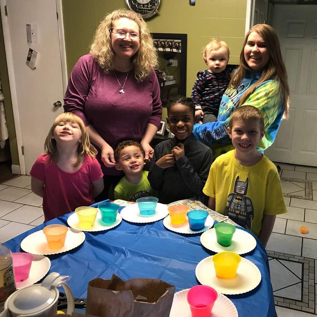 I'm with all my favorite kiddos
