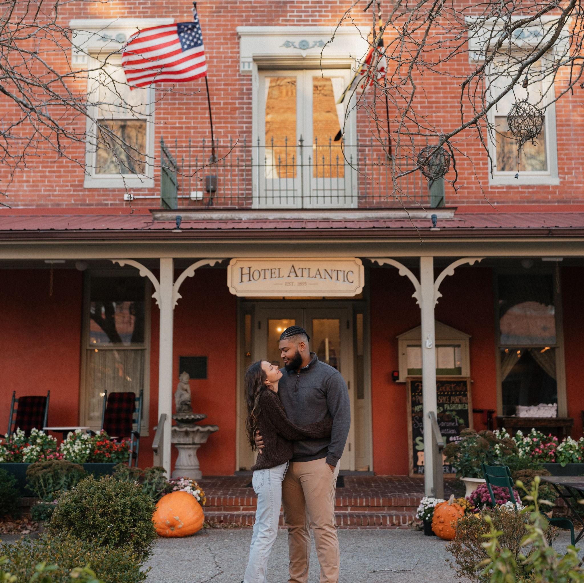 Engagement session in Berlin, MD
