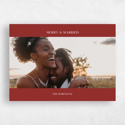 Red Holiday Card - Portside