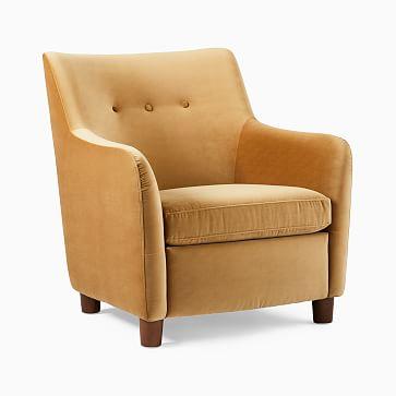 Teddy Club Chair - Saffron