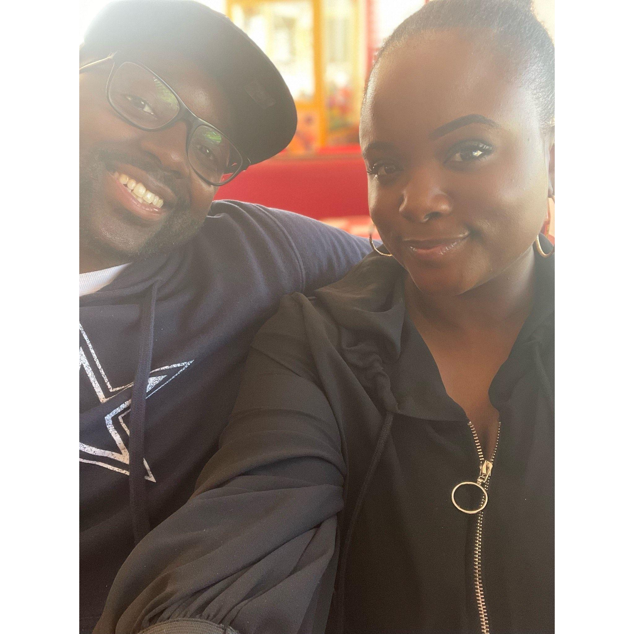 Our first date!